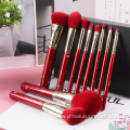 New 10 Christmas Red Makeup Brush